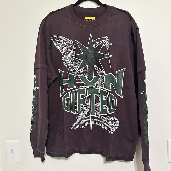 Other - GFTD LARGER THAN EVIL LONG SLEEVE SHIRT Gifted L.A. Streetwear‎ Urban Skateboard